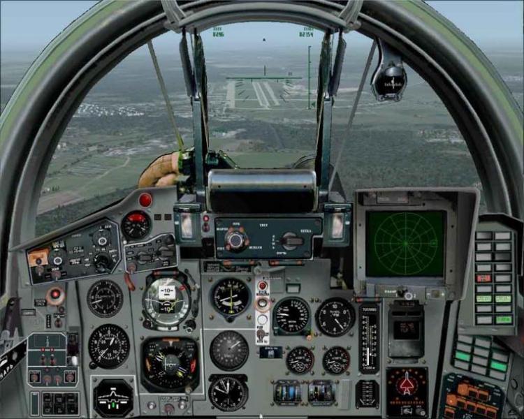 Кабина МИГ-29