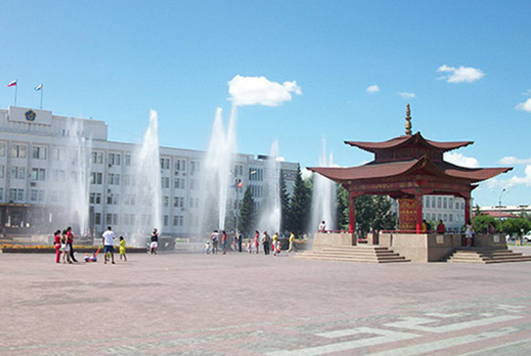 Кызыл — город контрастов!