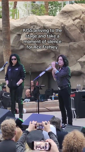 KISS shares tribute to Ace Frehley in first performance since his death1