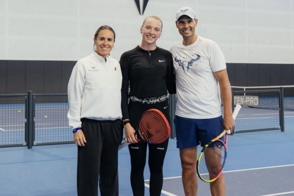 Корнеева потренировалась с Надалем1