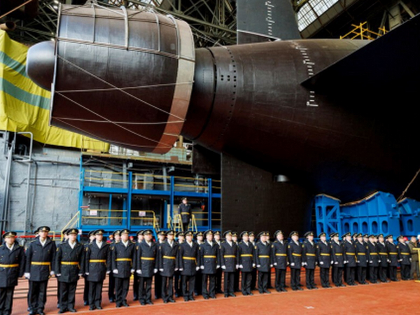 Северодвинск отмечает спуск на воду АПЛ «Хабаровск» – потенциального носителя «Посейдона»