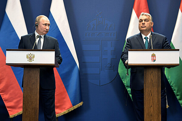 Владимир Путин лично выпроводил Виктора Орбана из Кремля