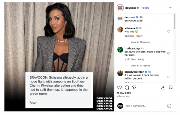 Scheana Shay reacts to rumor of fight with 'Southern Charm' star at BravoCon5