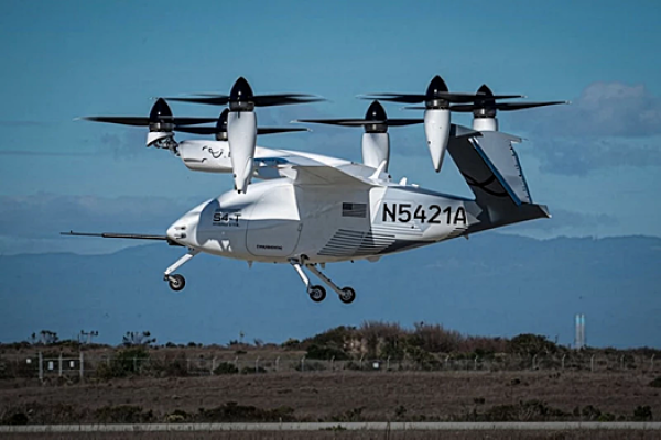 В США испытали автономное воздушное такси нового поколения