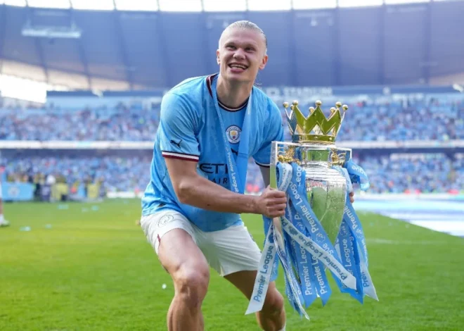 Как Халанд установил рекорд Премьер-лиги по забитым 100 гола