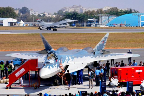 В индийском небе зафиксирована попытка американских ВВС атаковать российский Су-57