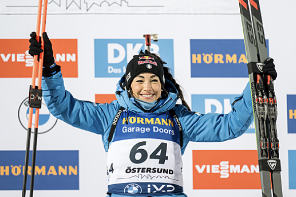 В Эстерсунде Вирер стала первой в женской индивидуальной гонке на этапе Кубка мира