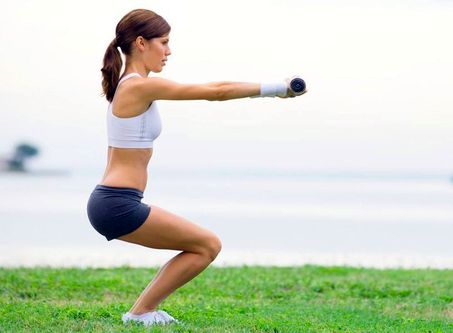 Приседания для ягодиц