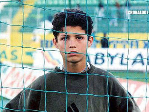 Криштиану Роналду в детстве