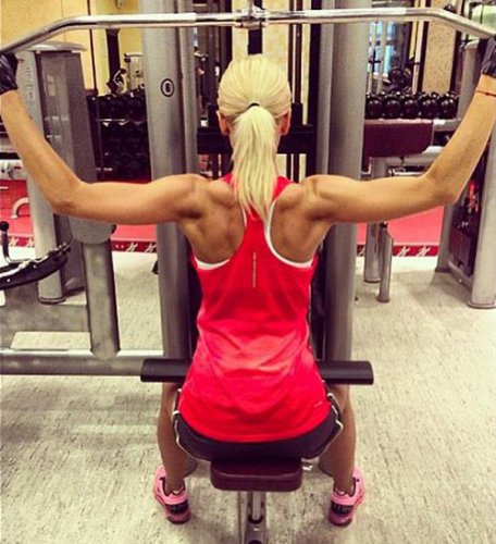 Девушки занимающиеся спортом