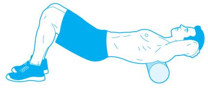 Массаж с помощью фоам-роллера