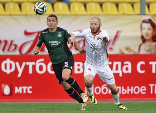 Матч Арсенал (Тула) - Краснодар 4 мая 2015 0 - 3