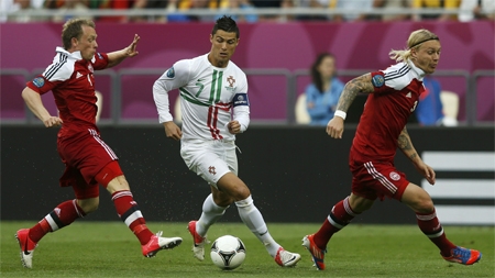 Дания-Португалия 2:3 Видео