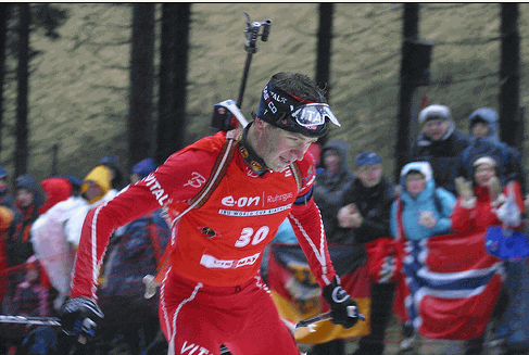 Биатлонист Уле-Эйнар Бьёрндален