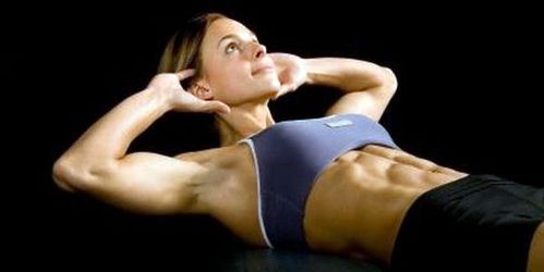 Как накачать кубики девушке