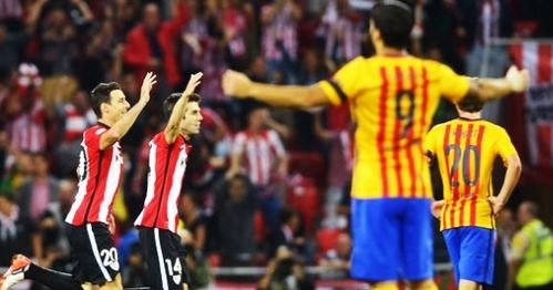 Атлетик &ndash; Барселона 1:1, 17 августа 2015