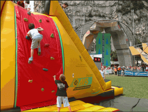 Скалолазание для детей