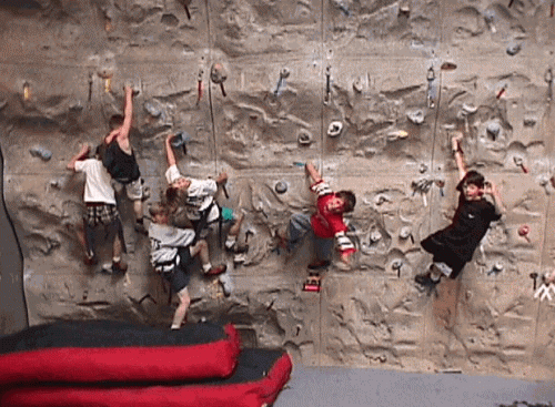 Скалолазание для детей