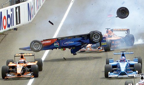 Формула 1 аварии