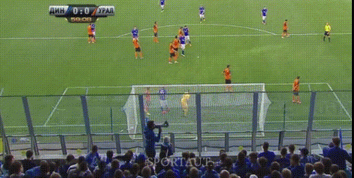 Динамо - Урал 1:0, 16 августа 2015