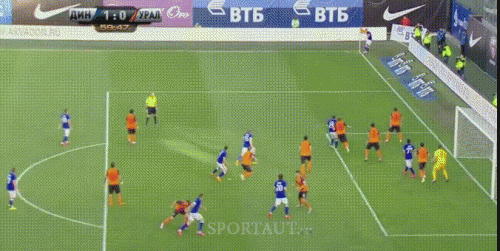 Динамо - Урал 1:0, 16 августа 2015