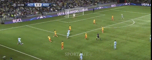 Астана - АПОЭЛ 18 августа 2015