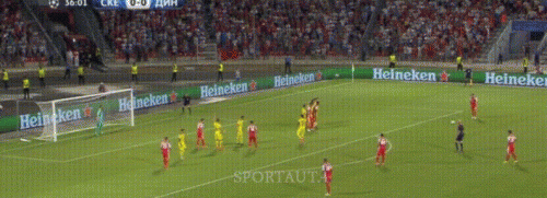 Скендербеу - Динамо Загреб 19 августа 2015